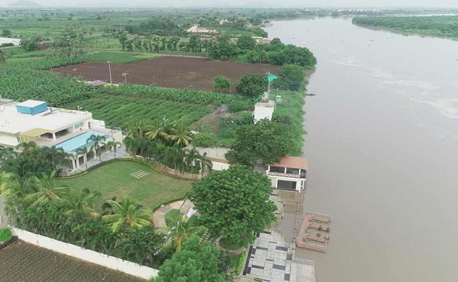 Flood threat to Naidu's house once again!