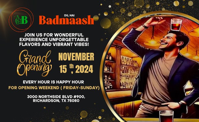 Launch of Dil Hai BADMAASH Bar & Restaurant, TX