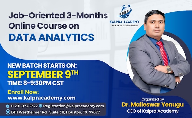 Register for Data Analytics Course