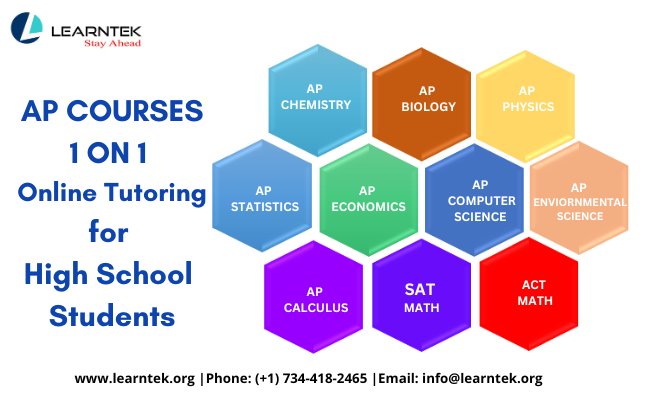 AP Calculus - Physics - Chemistry - Biology Courses