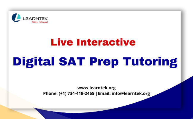 Ace the Digital SAT with Expert Online Tutoring