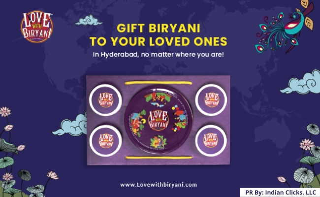 Gift a Biryani with 'Love With Biryani'