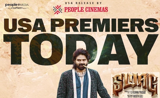 Sree Vishnu's Swag USA Premieres Today