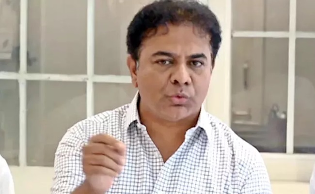 KTR asks Congress govt not to curse Telangana