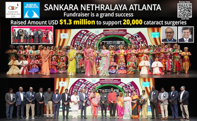 SN USA raised $1,300,000 for 20,000 cataracts