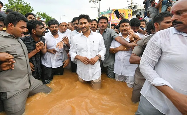 YS Jagan: Human Error Behind Vijayawada Disaster