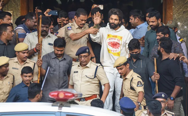 'Allu Arjun's Actions Led To Arrest': Police Explains