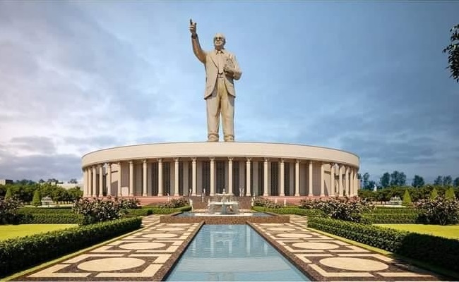 125-feet statue of Dr Ambedkar in Hyd by year-end