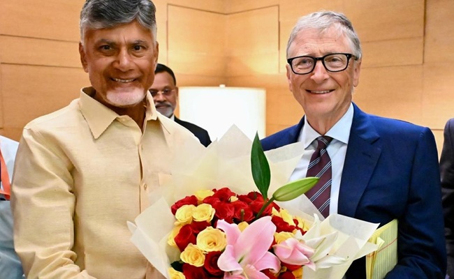 Doubts On Chandrababu's Meeting With Gates