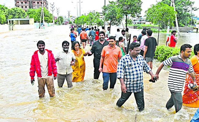 Rescue, relief operation intensified in Vijayawada