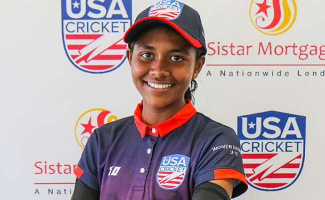 Chetna Reddy Sets Multiple Records in ODI Debut for USA