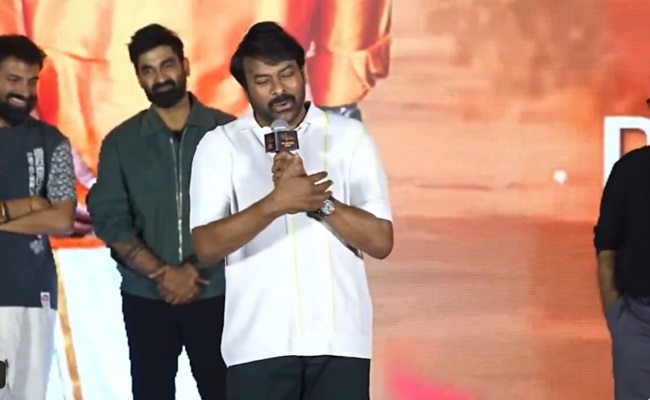 Chiranjeevi Says He asked Charan to have a Son!