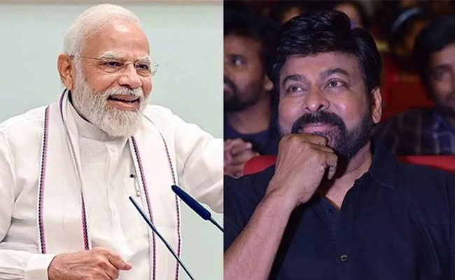 Chiru gets yet another honour from Modi