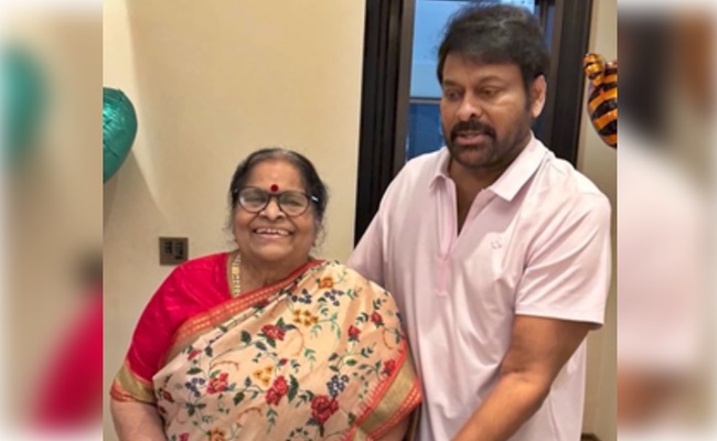 Chiru Refutes Rumors About His Mother's Health