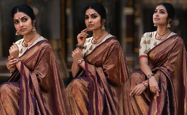 Pics: Elegant Divi Flaunts Traditional Saree