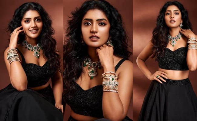 Pics: Telugu Beauty In Black Two Piece