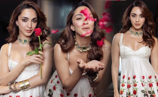 Pics: Married Heroine's Pose With Rose