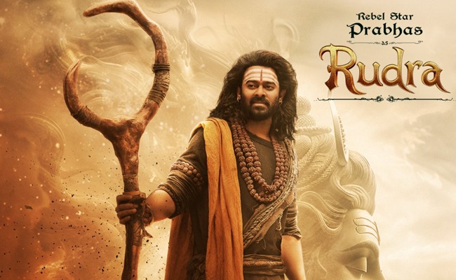 Prabhas As Rudra On 'Kannappa' Poster