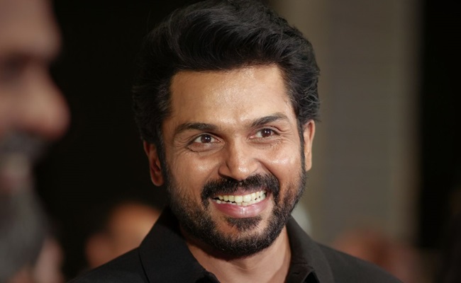 Suriya Hugged Me After Watching SS: Karthi