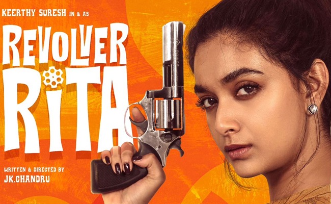 Keerthy Suresh's Revolver Rita Telugu release by Hasya Movies