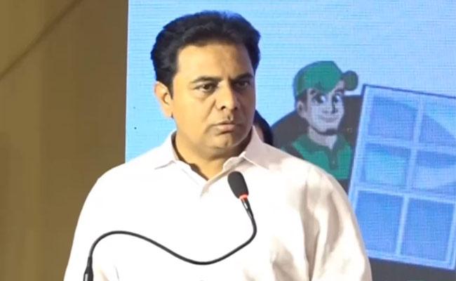 KTR conveys 'best wishes' to Revanth on foreign tour