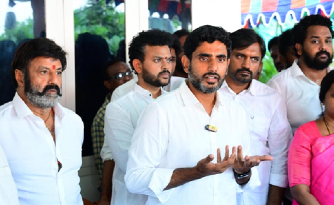 Naidu had even not signed SDC file: Lokesh