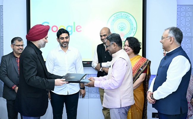 Google to help Andhra drive AI advancements