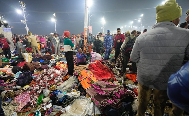 Many Deaths Feared, 30 Injured In Stampede At Maha Kumbh