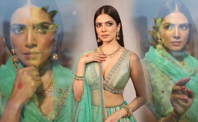 Pics: Malavika Mohanan Stuns in Green