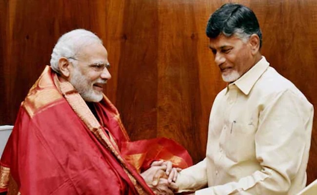 Naidu thanks PM, FM for support to Andhra Pradesh
