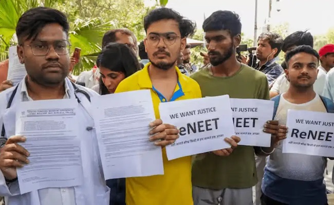 Why Shocking Silence On NEET Scam?