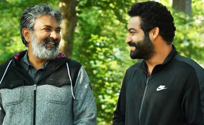 Rajamouli says working with NTR felt like handling two tigers