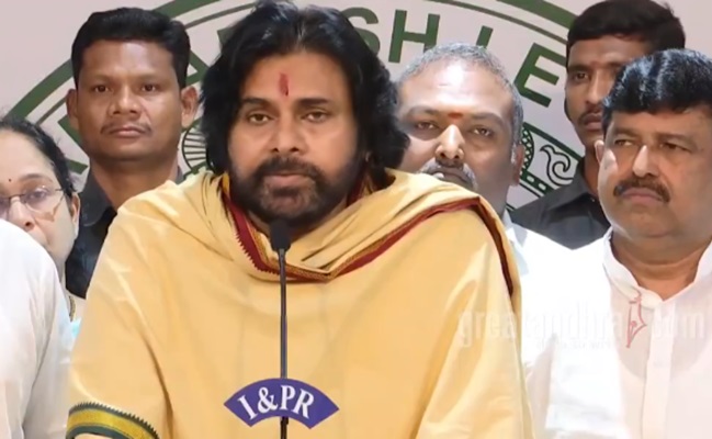 No LOP status to Jagan this term, says Pawan Kalyan