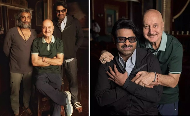 Anupam Kher's 544th film to be with Prabhas