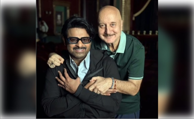 Anupam Kher's 544th film to be with Prabhas