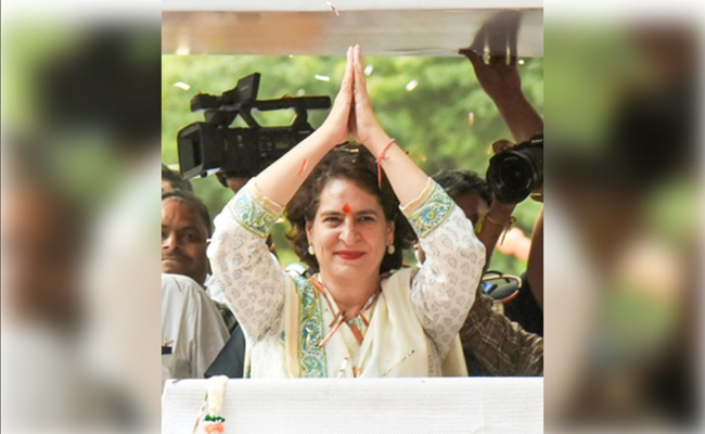  Priyanka Wins Wayanad, Misses Rahul's Record