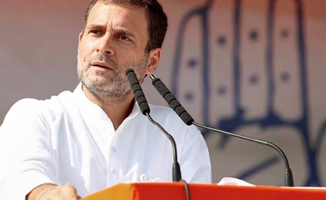 Rahul Gandhi terms exit polls as Modi media poll