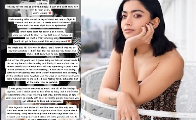 Rashmika hints at 'Pushpa 3' as she pens emotional note