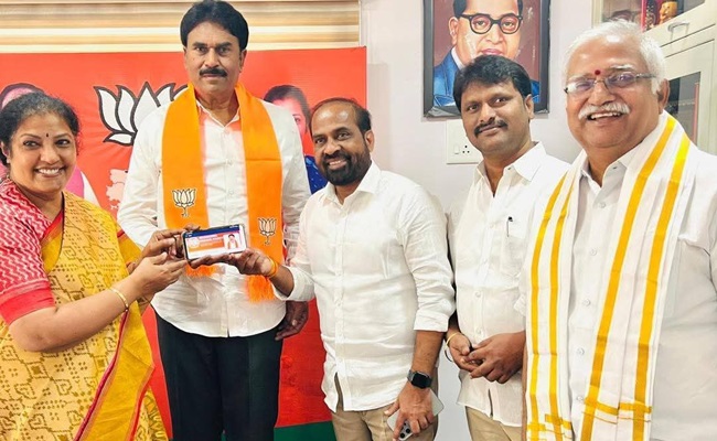 YSRCP spokesman quits party, joins BJP