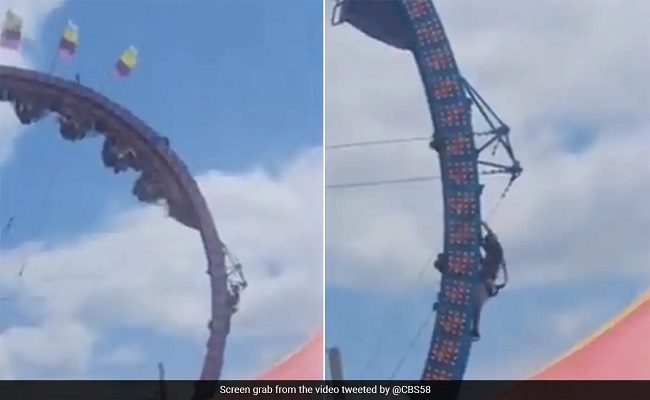 Video: Riders Stuck Upside Down For Hours In US