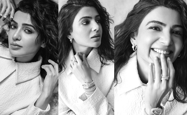 Pics: Samantha's Elegance in Black and White