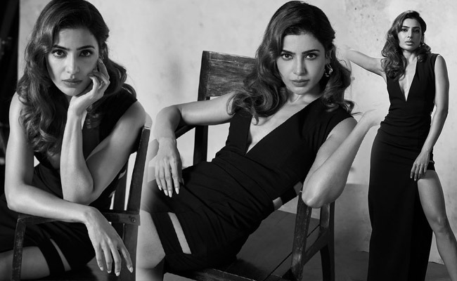 Pics: Samantha Looks Graceful In Black and White