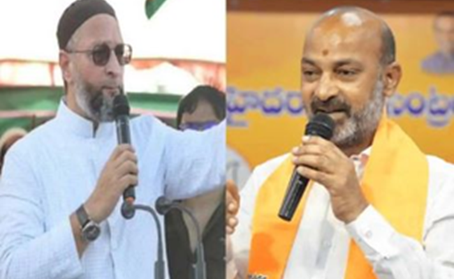 'Is it not Hinduphobia', MoS Home Bandi asks Owaisi