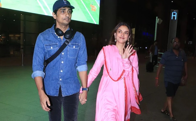 Siddharth and Aditi Begin Their 'Kaapuram' in Mumbai