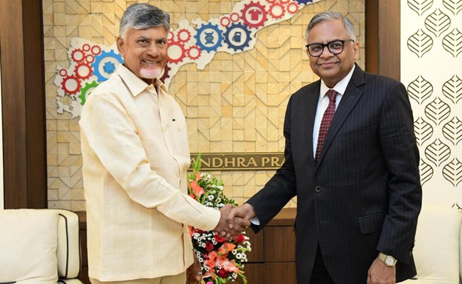 Tata joins hands with Naidu, to head task force