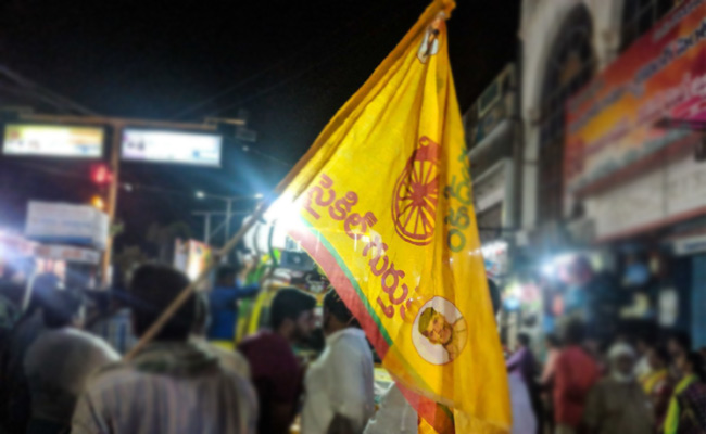 Victory celebrations break out in TDP camp
