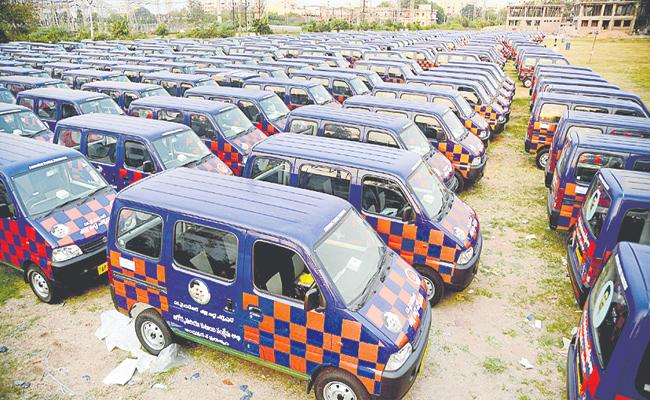 Fleet of Vehicles On Road - Jagan Does It Again