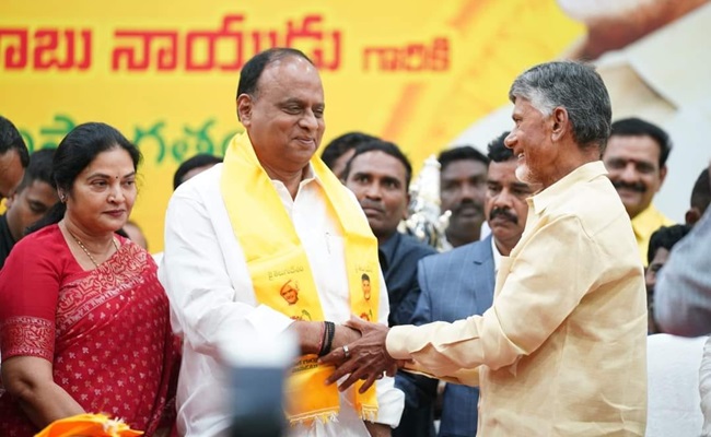 Vemireddy's Attitude Wins Chandrababu's Heart