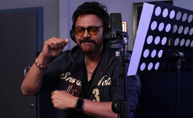 Venkatesh's Vocals for Sankranthi Special Song