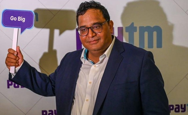 Paytm CEO Vijay Sharma loses billionaire status